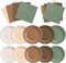 60pcs Brown Sage Green Forest Animal,Woodland Baby Shower Decorations